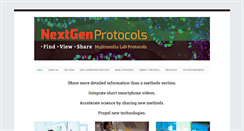 Desktop Screenshot of nextgen-protocols.org